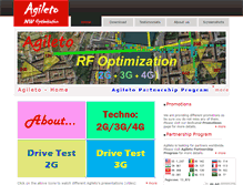Tablet Screenshot of agileto.com